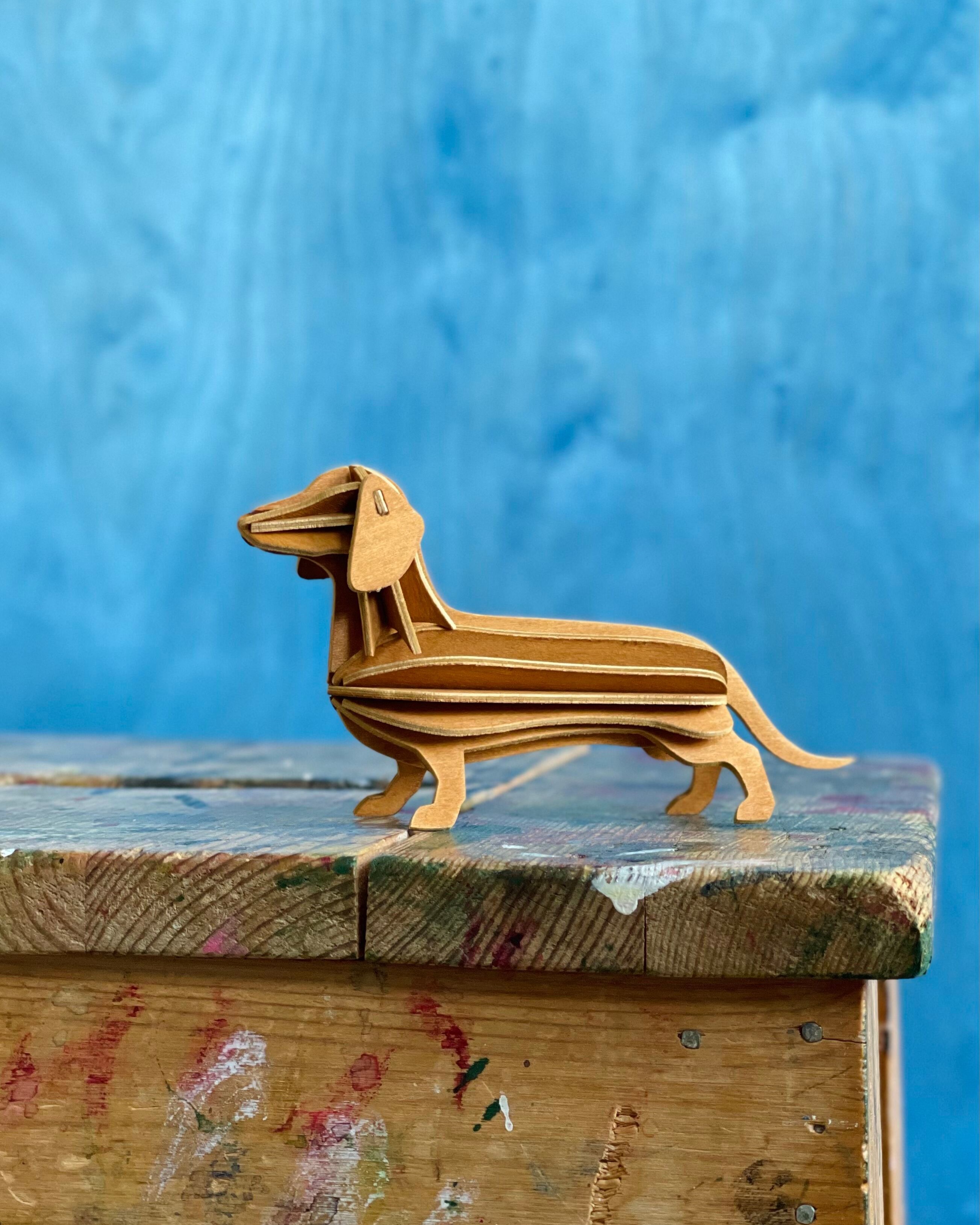 3D Dackel 12 cm
