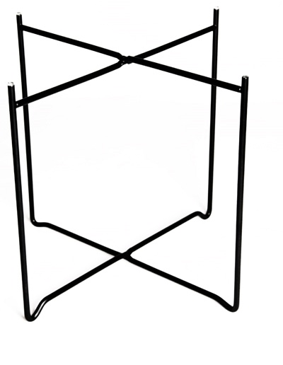 Åry Trays Tablettfuß schwarz für 49 cm Tabletts